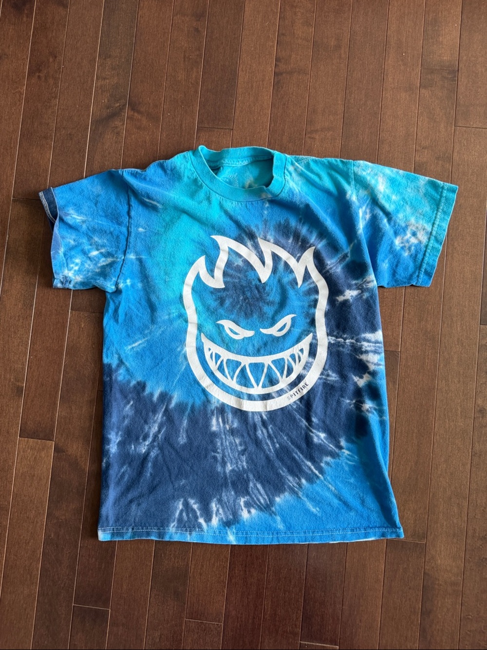 Vintage Spitfire Blue Tie-Dye short sleeve.